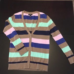 Striped cardigan